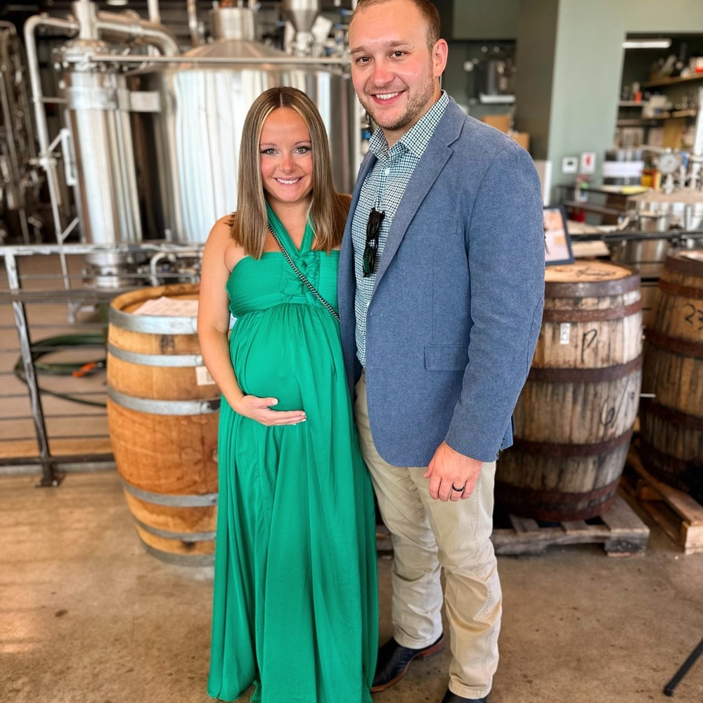 fab'rik Green Maxi Dress